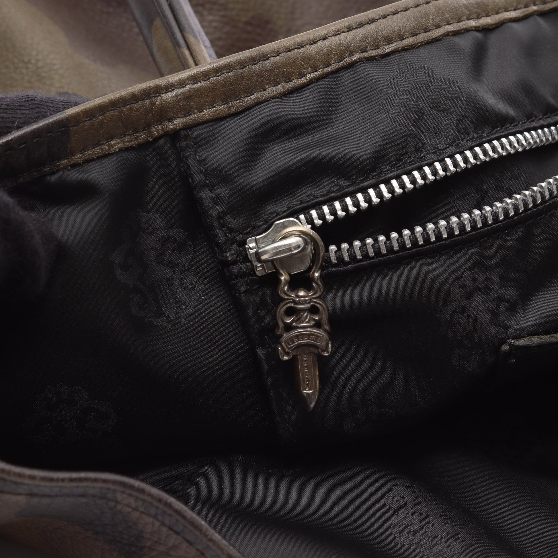 FS TOTE ショルダーバッグ トートバッグ レザー カーキグリーン マルチカラー クロムハーツ バッグ Chrome Hearts