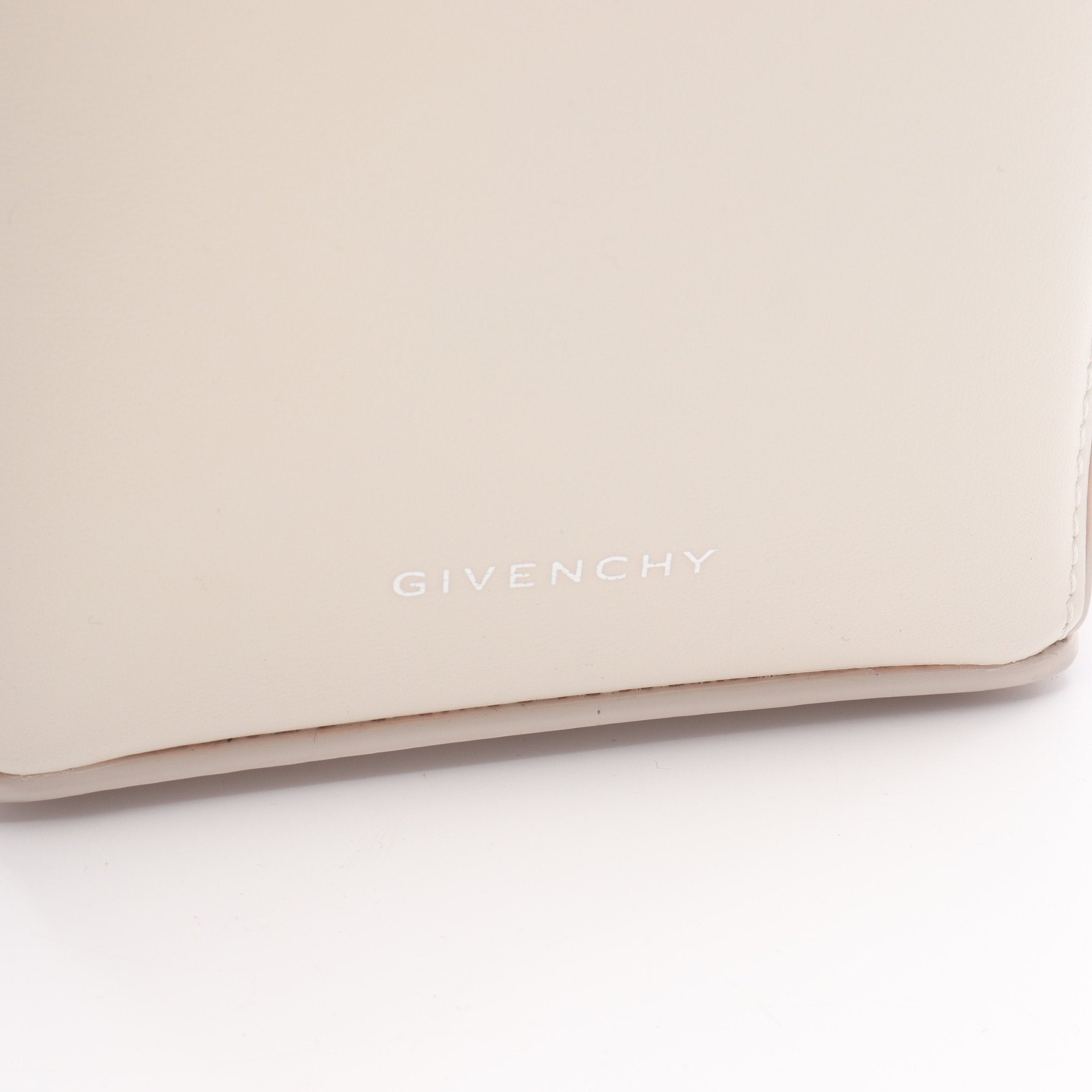 カットアウト ミニ ハンドバッグ レザー ホワイト 2WAY