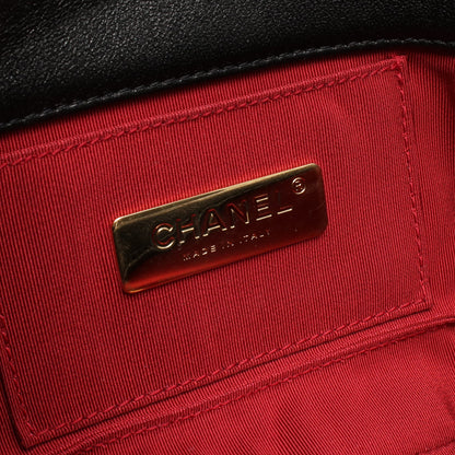 CHANEL19 ウエストバッグ レザー ブラック コンビ金具 シャネル バッグ CHANEL