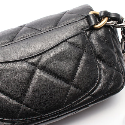 CHANEL19 ウエストバッグ レザー ブラック コンビ金具 シャネル バッグ CHANEL