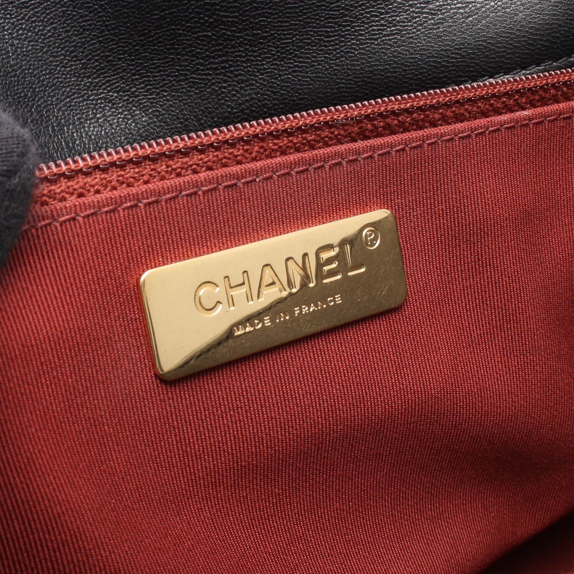 19 ディズヌフ マトラッセ チェーンショルダーバッグ レザー ブラック コンビ金具 シャネル バッグ CHANEL