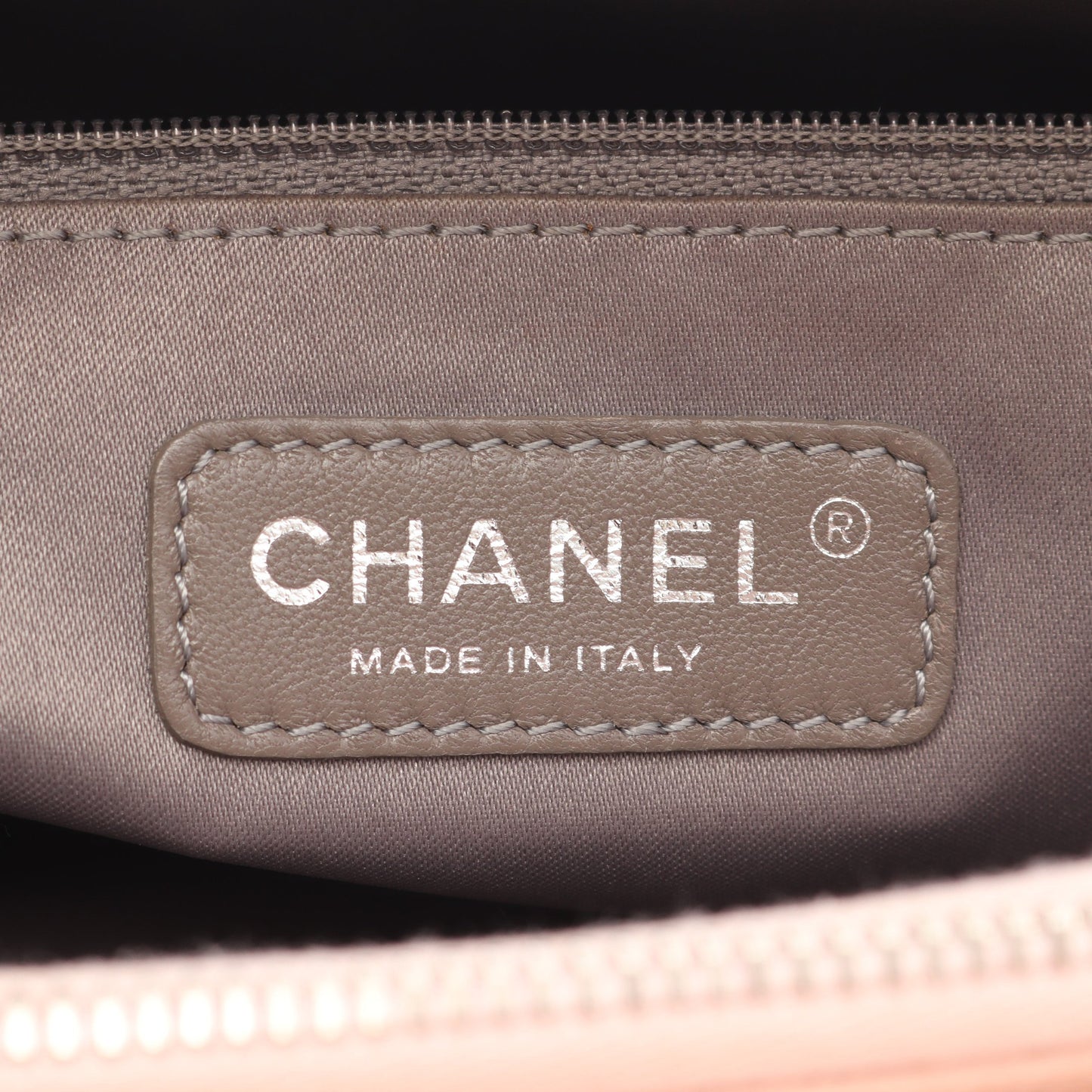 マトラッセ グランドショッピング GST チェーンショルダーバッグ チェーントートバッグ キャビアスキン ライトピンク シルバー金具 シャネル バッグ CHANEL