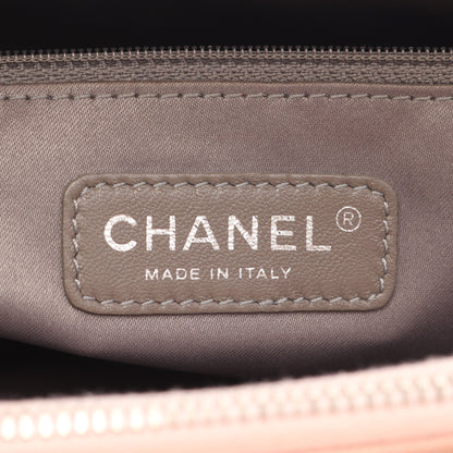 マトラッセ グランドショッピング GST チェーンショルダーバッグ チェーントートバッグ キャビアスキン ライトピンク シルバー金具 シャネル バッグ CHANEL