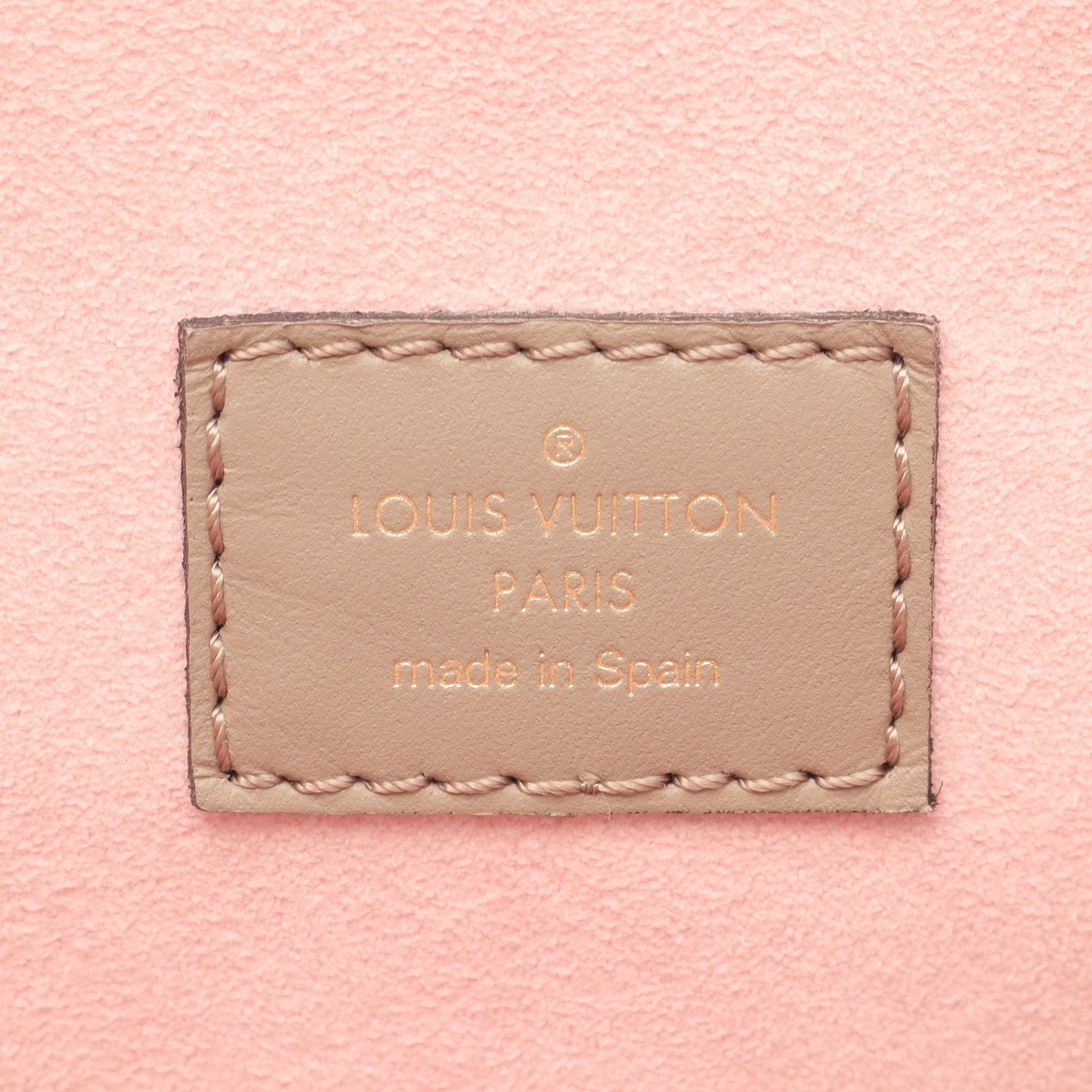 モンスリPM モノグラムアンプラント トゥルトレール バックパック リュックサック レザー グレーベージュ ルイヴィトン バッグ LOUIS VUITTON