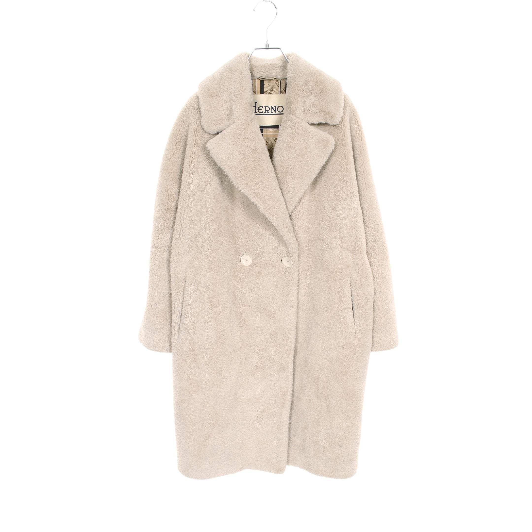 エコファー コート ベージュ ヘルノ – RECLO