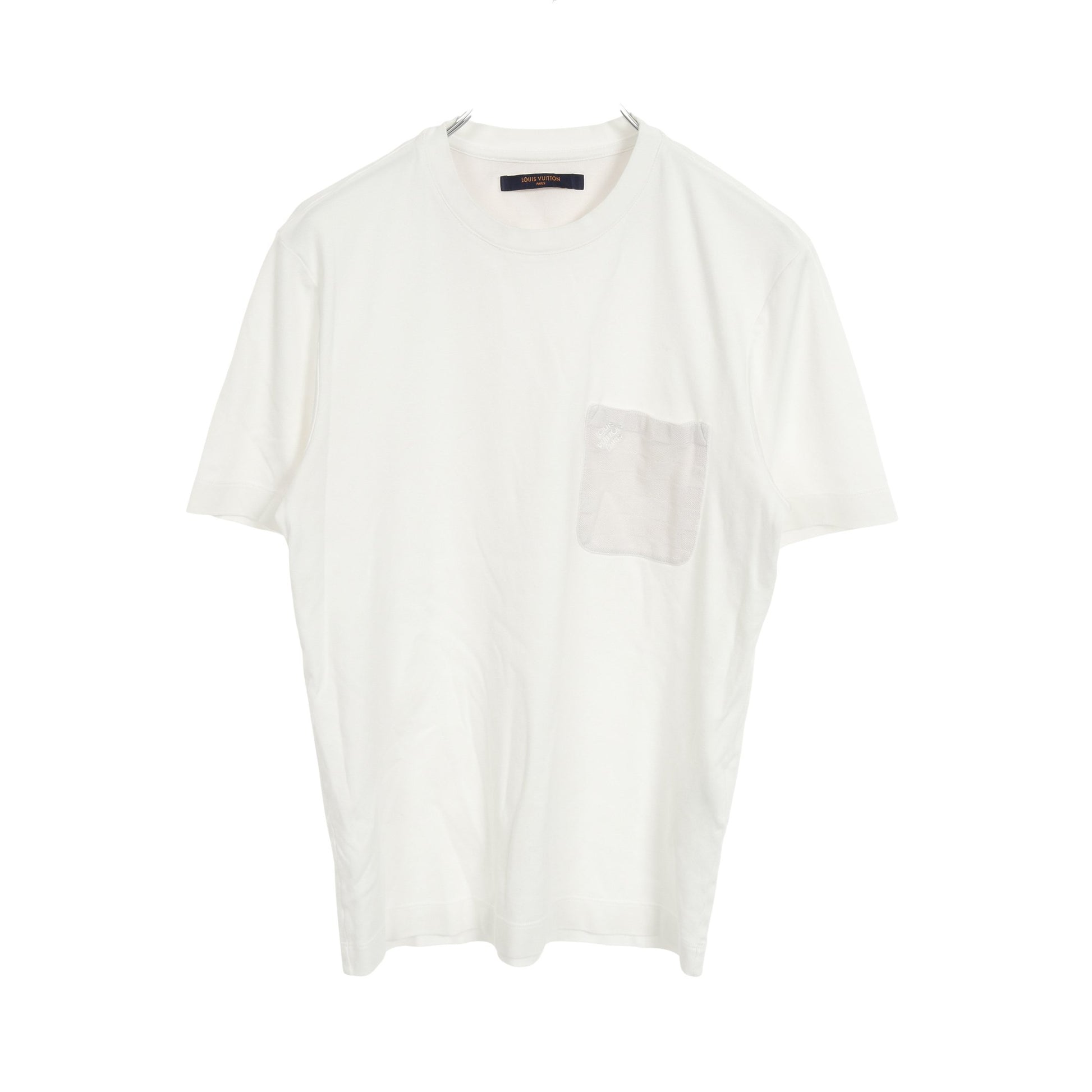 ダミエ ポケット Tシャツ コットン ホワイト ルイヴィトン – RECLO
