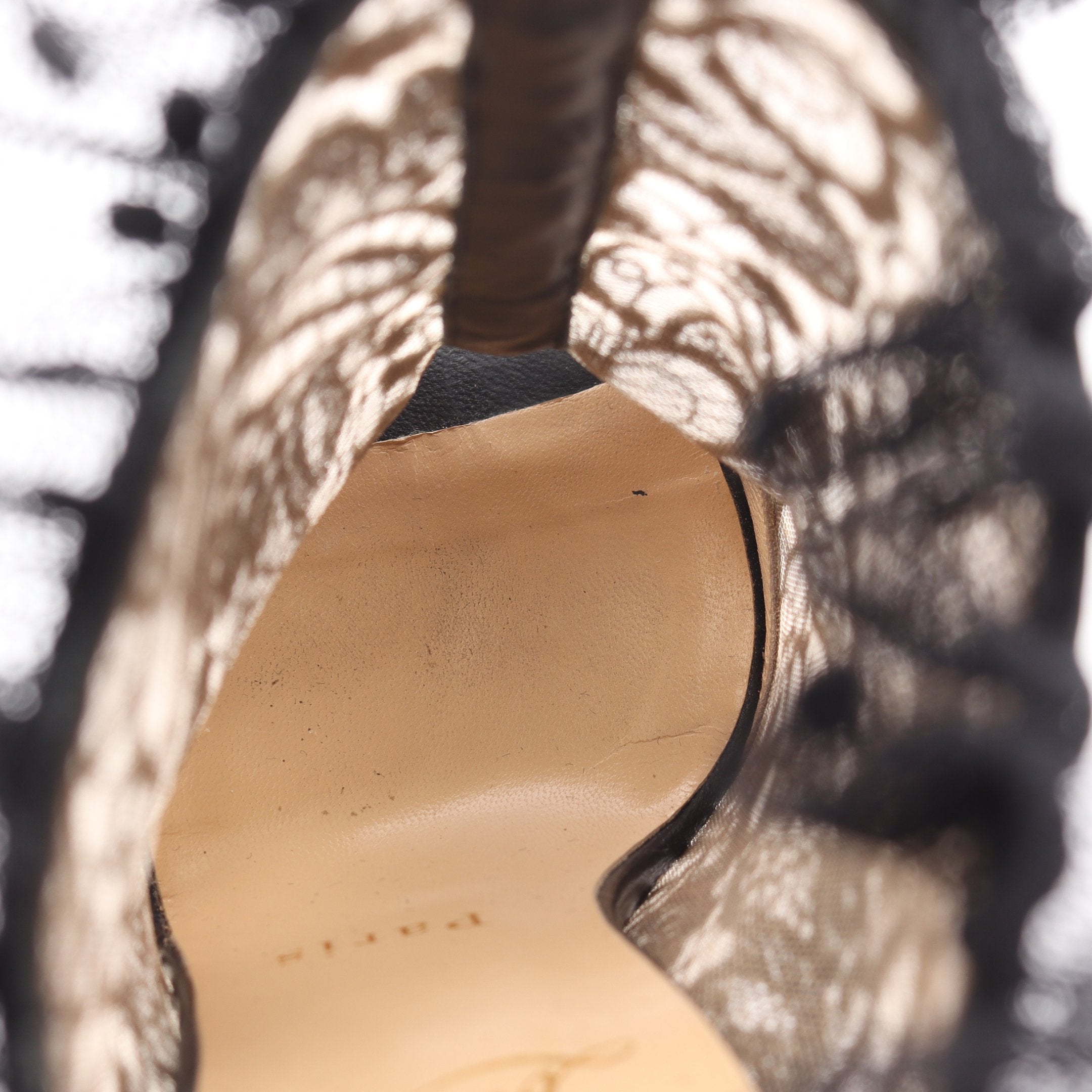 ルブタン レースアップ・ブーティー Bランク. ルブタン レースアップ・ブーティー Bランク中古