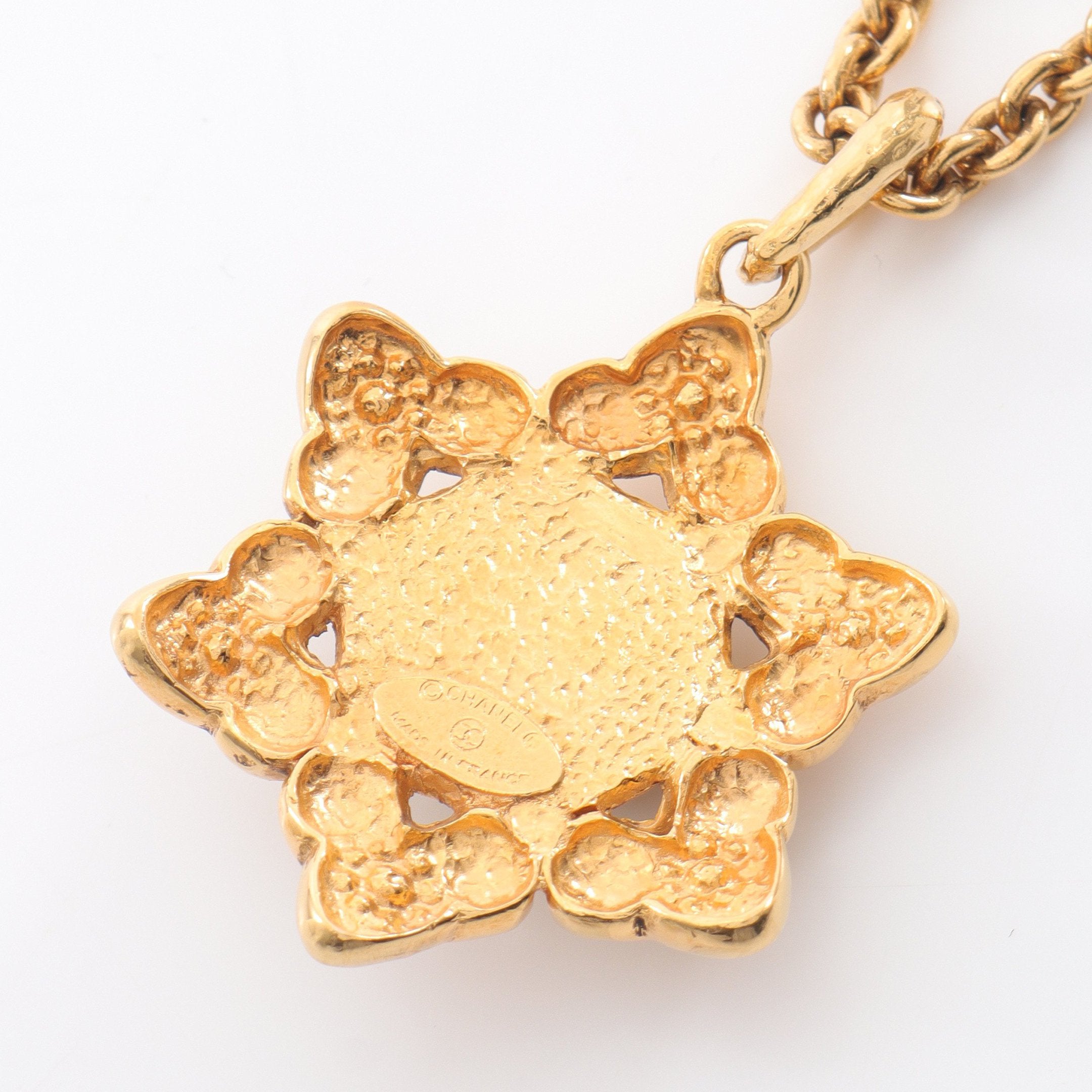 CHANELヴィンテージパールゴールドロゴネックレス 5jpb0256】シャネル ネックレス ヴィンテージ シャネルロゴ GPメッキ