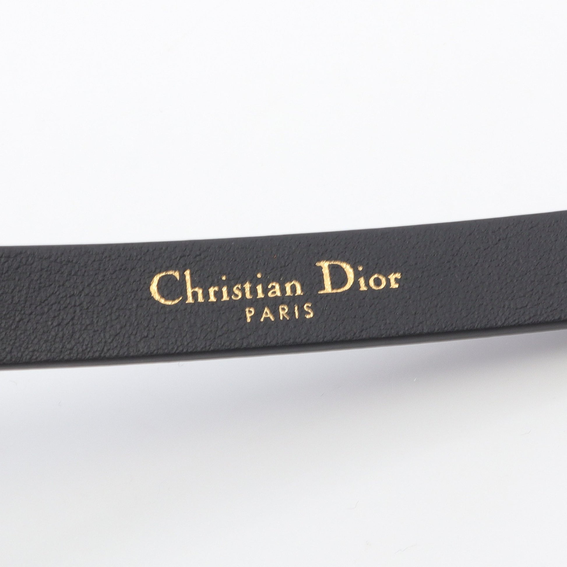 CDロゴ ベルト レザー ブラック クリスチャンディオール 財布・小物 Christian Dior