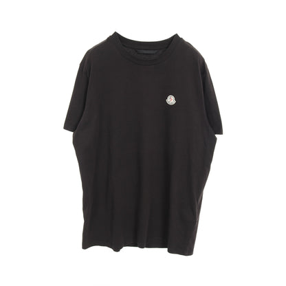 GENIUS 2 MONCLER 1952 Tシャツ クルーネック バックロゴ コットン ブラック モンクレール トップス MONCLER