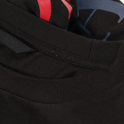 GENIUS 2 MONCLER 1952 Tシャツ クルーネック バックロゴ コットン ブラック モンクレール トップス MONCLER