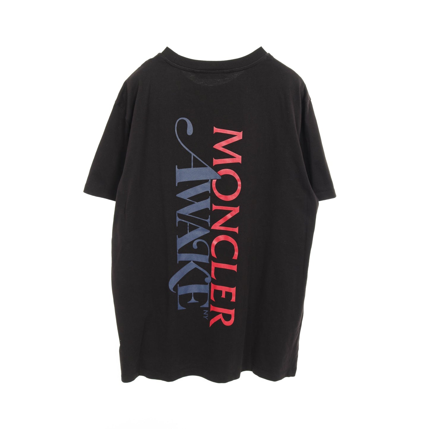 GENIUS 2 MONCLER 1952 Tシャツ クルーネック バックロゴ コットン ブラック モンクレール トップス MONCLER