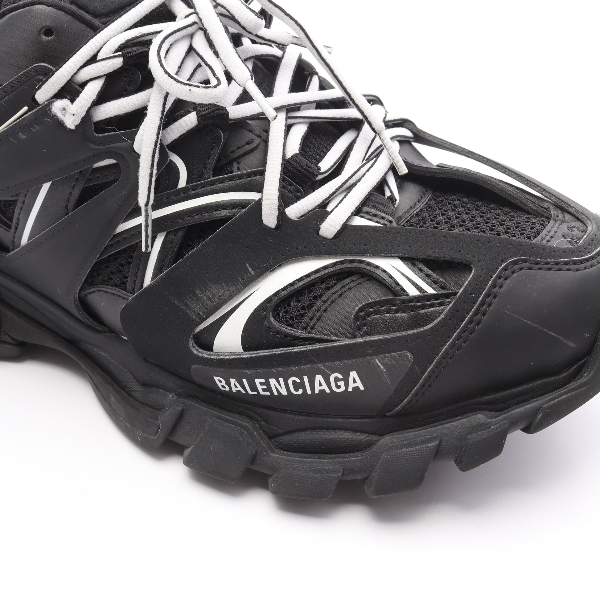 トラック トレーナー ローカット スニーカー ファブリック ブラック バレンシアガ シューズ BALENCIAGA