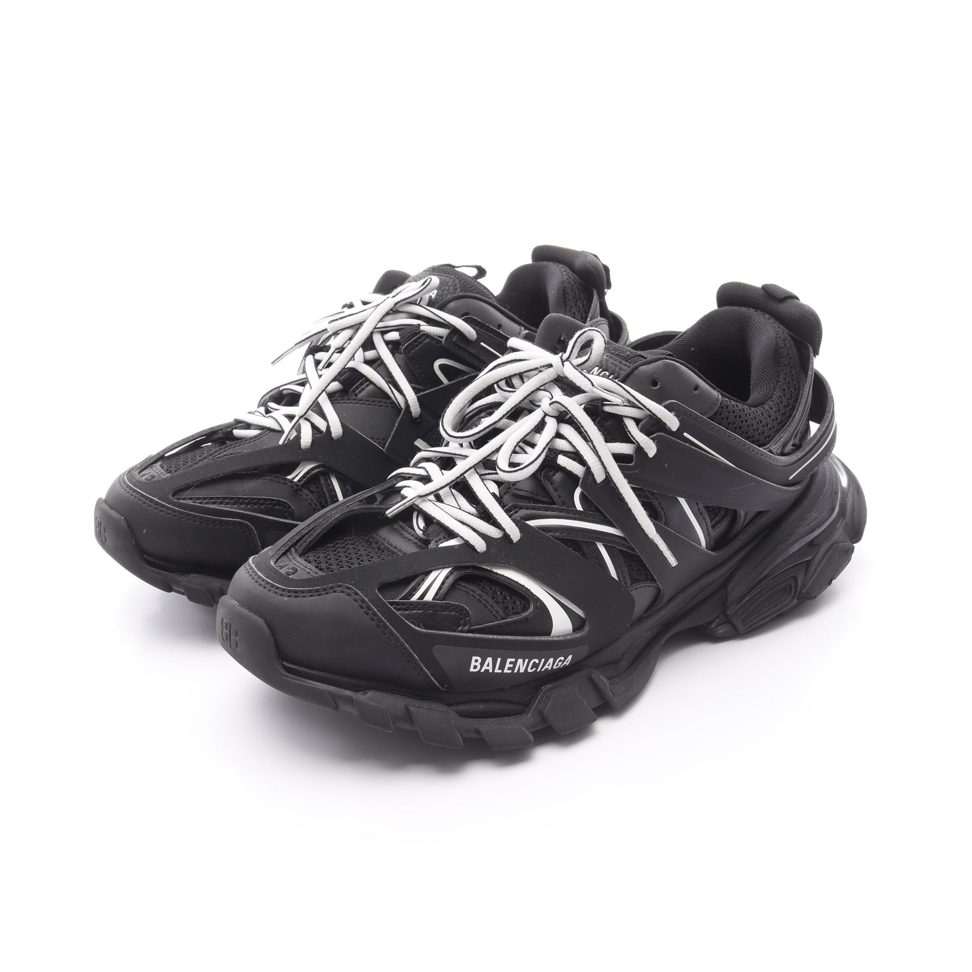 トラック トレーナー ローカット スニーカー ファブリック ブラック バレンシアガ シューズ BALENCIAGA