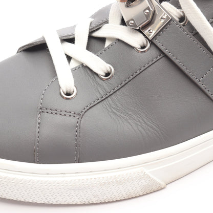 Day デイ ケリーバックル スニーカー レザー グレー エルメス シューズ HERMES