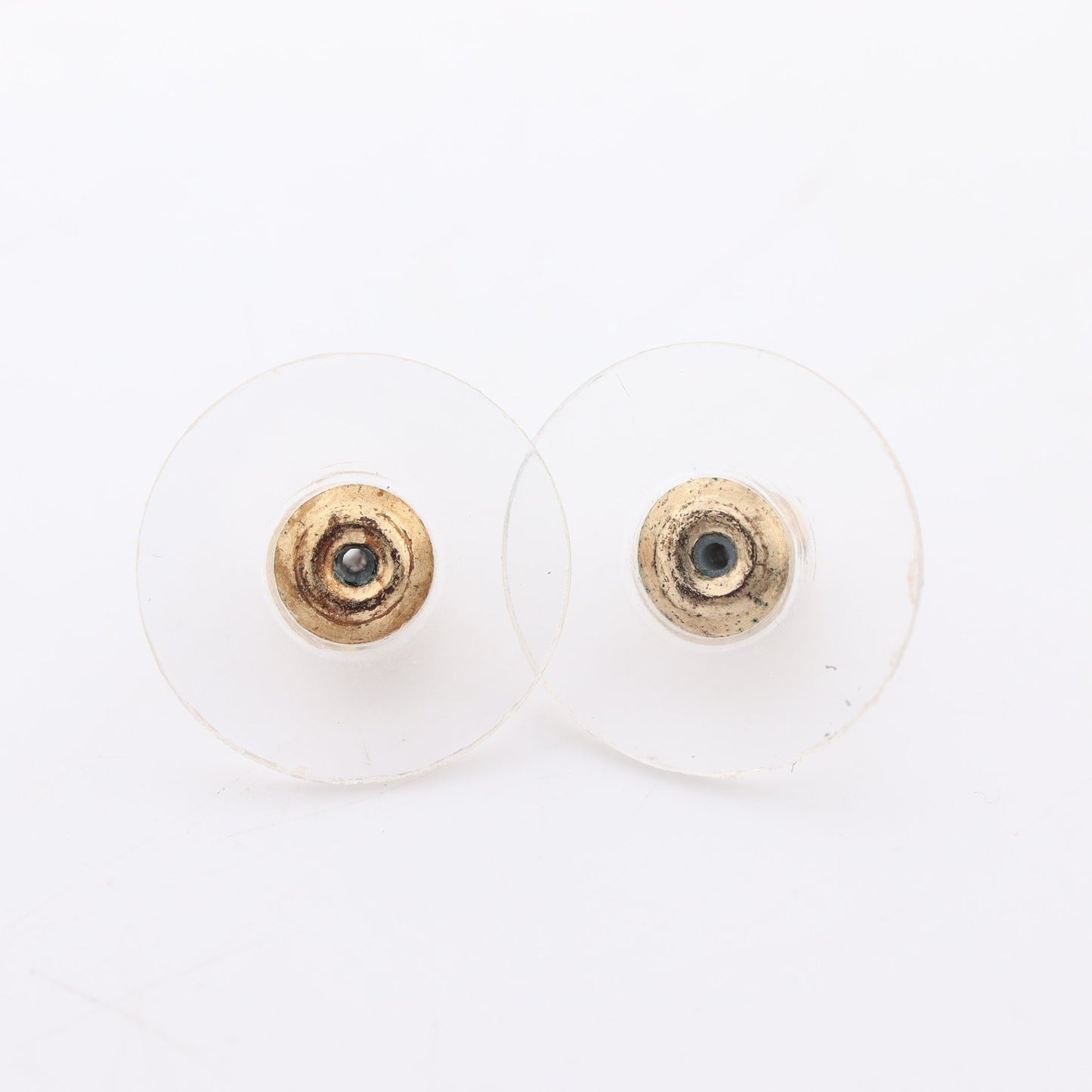 ココマーク ハート ピアス GP ラインストーン ゴールド クリア ブラック A20B シャネル アクセサリー CHANEL