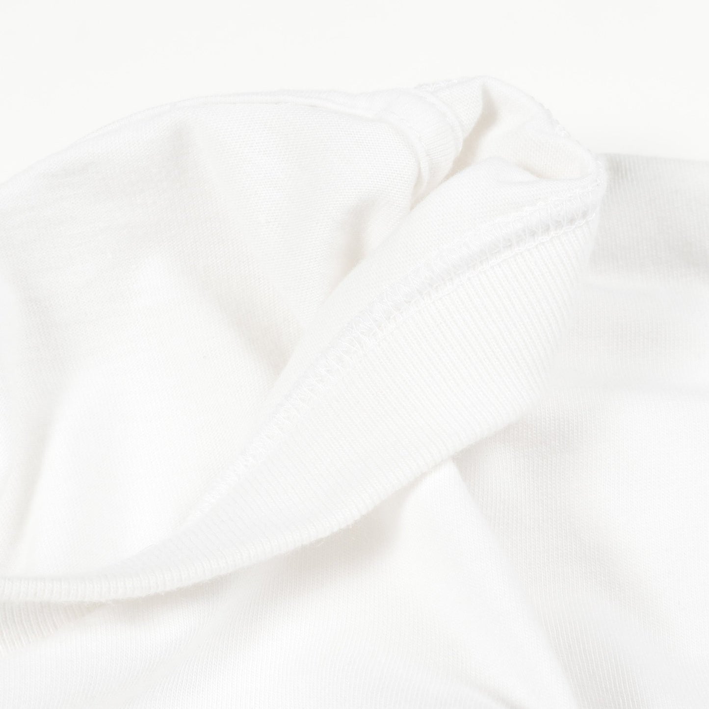 Tシャツ クルーネック 半袖 ロゴ刺繍 コットン ホワイト エンノイ トップス ENNOY