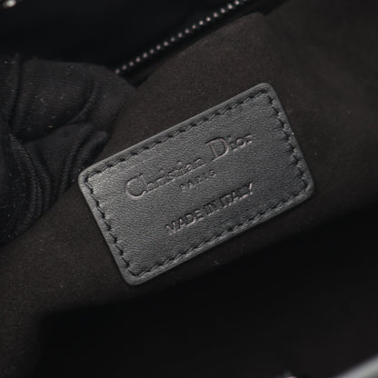 レディ 95.22 カナージュ ハンドバッグ レザー ブラック 2WAY クリスチャンディオール バッグ Christian Dior