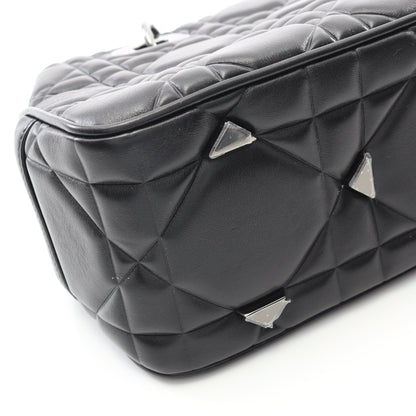 レディ 95.22 カナージュ ハンドバッグ レザー ブラック 2WAY クリスチャンディオール バッグ Christian Dior