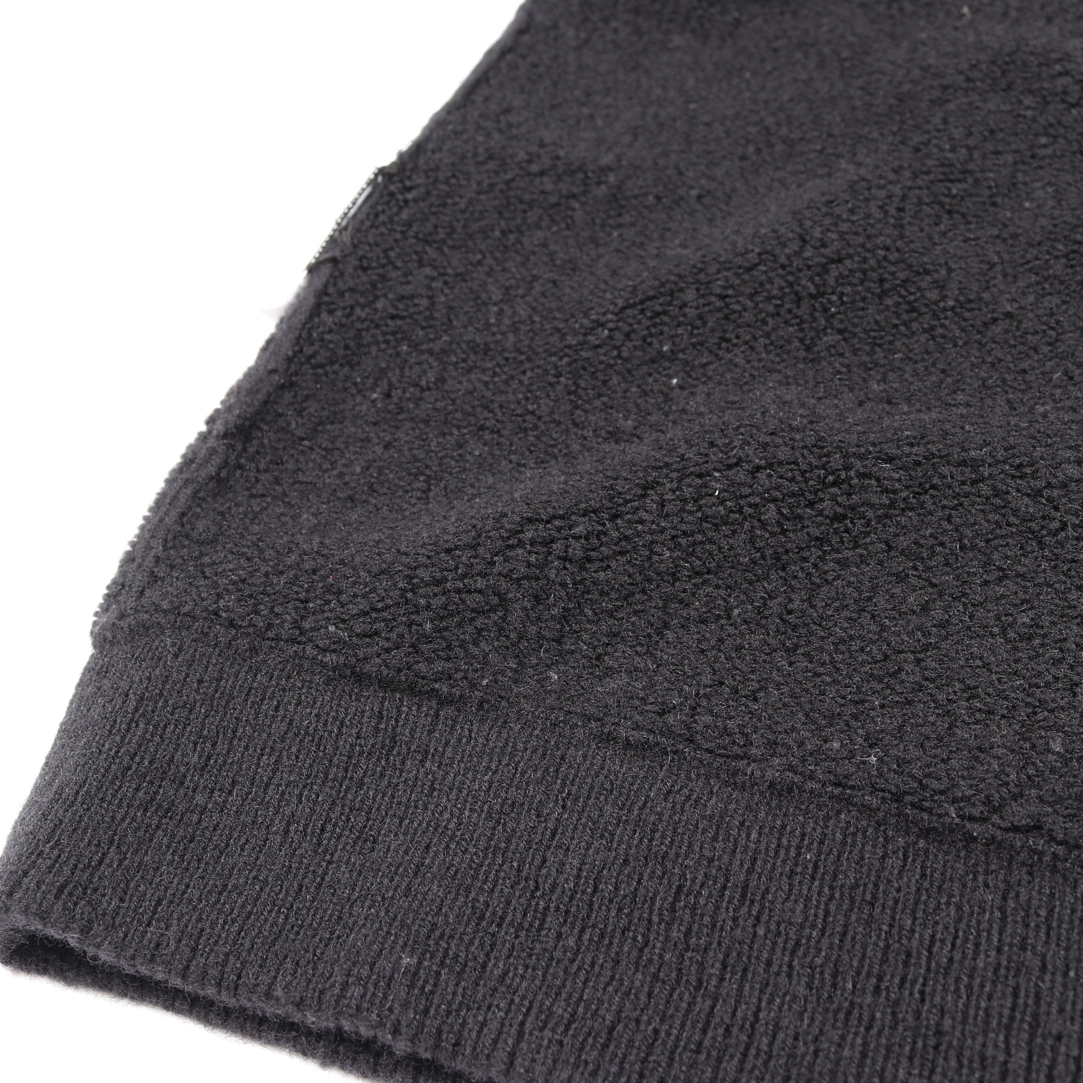 ニット クルーネック アームロゴ 刺繍 カシミヤ ブラック クロムハーツ