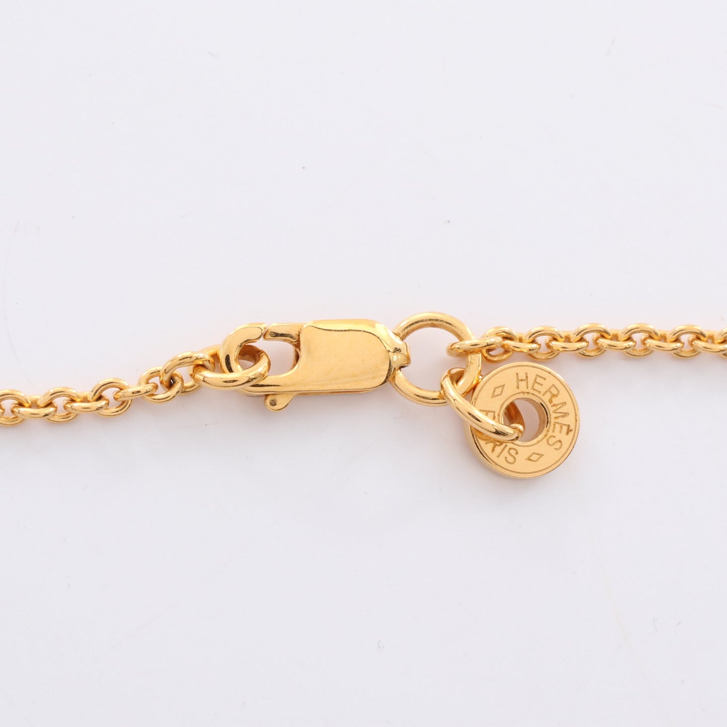 コルH ネックレス GP リザード ゴールド エルメス アクセサリー HERMES