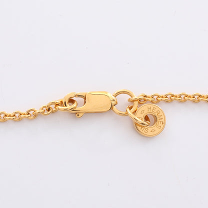 コルH ネックレス GP リザード ゴールド エルメス アクセサリー HERMES
