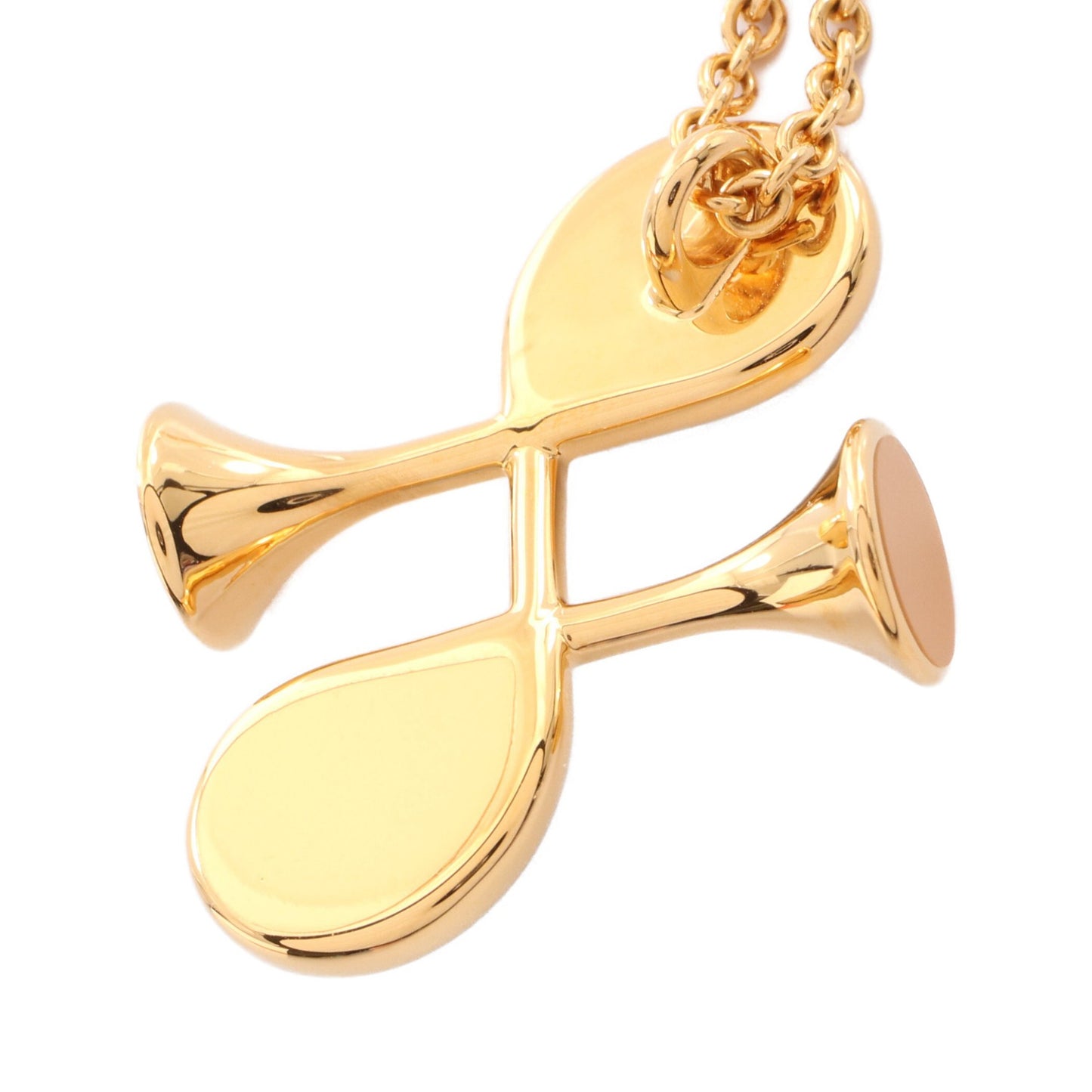 コルH ネックレス GP リザード ゴールド エルメス アクセサリー HERMES