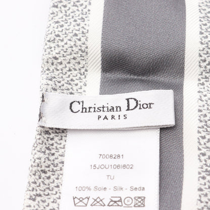 ミッツァ スカーフ シルク グレー ホワイト クリスチャンディオール 財布・小物 Christian Dior