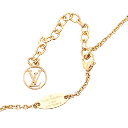 コリエ LV アイコニック ネックレス GP ラインストーン ゴールド クリア ルイヴィトン アクセサリー LOUIS VUITTON