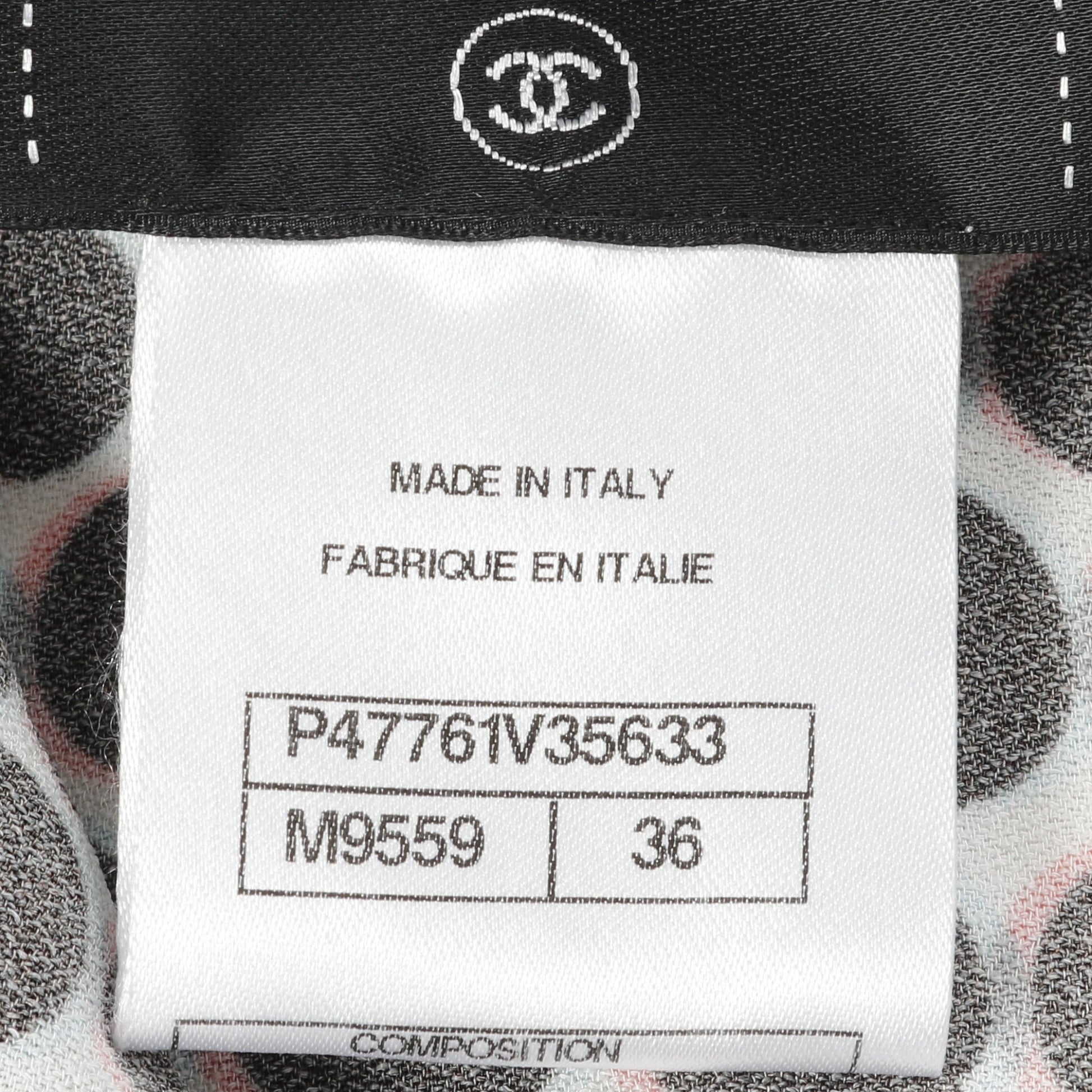 ココマーク ドット ワンピース レーヨン ホワイト ブラック マルチカラー シャネル ワンピース CHANEL