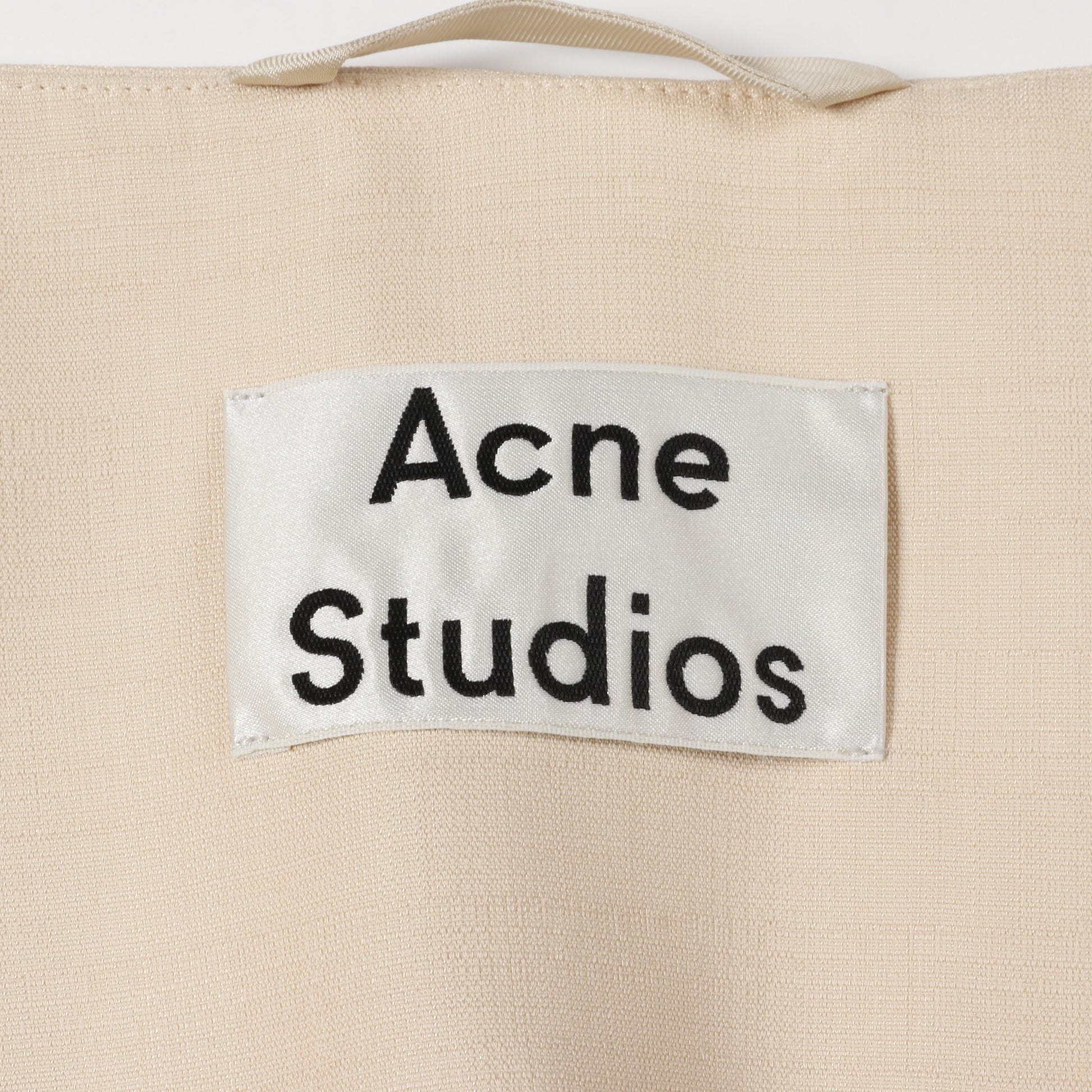 ベスト レーヨン ライトベージュ アクネストゥディオズ アウター Acne Studios