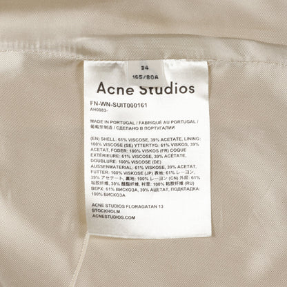 ベスト レーヨン ライトベージュ アクネストゥディオズ アウター Acne Studios