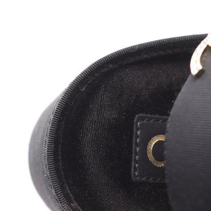 ココマーク サンダル ファブリック ブラック シャネル シューズ CHANEL