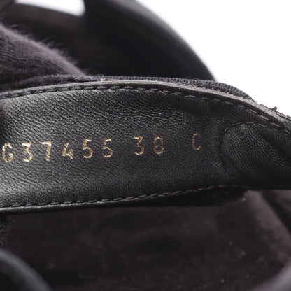 ココマーク サンダル ファブリック ブラック シャネル シューズ CHANEL