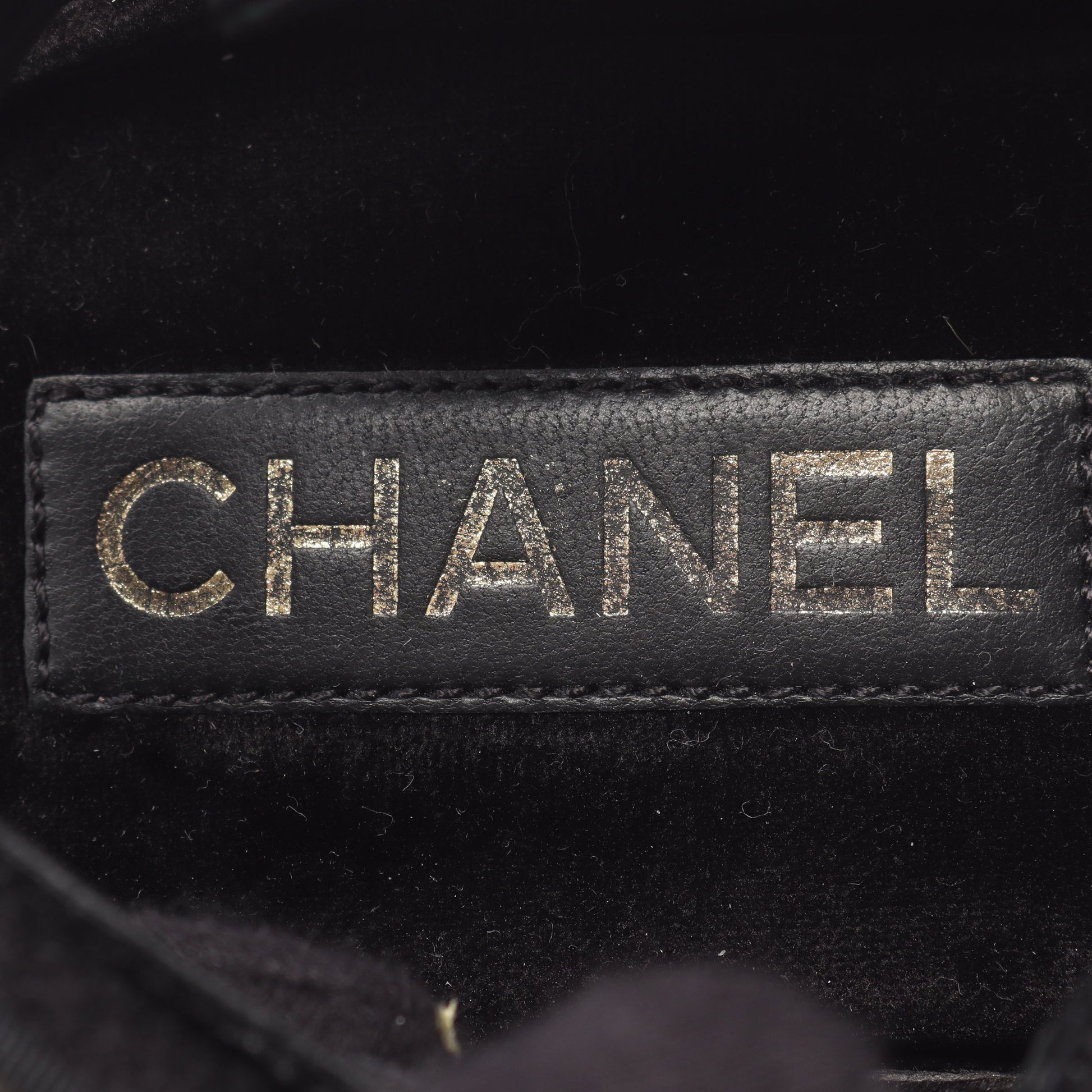 ココマーク サンダル ファブリック ブラック シャネル シューズ CHANEL