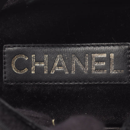 ココマーク サンダル ファブリック ブラック シャネル シューズ CHANEL
