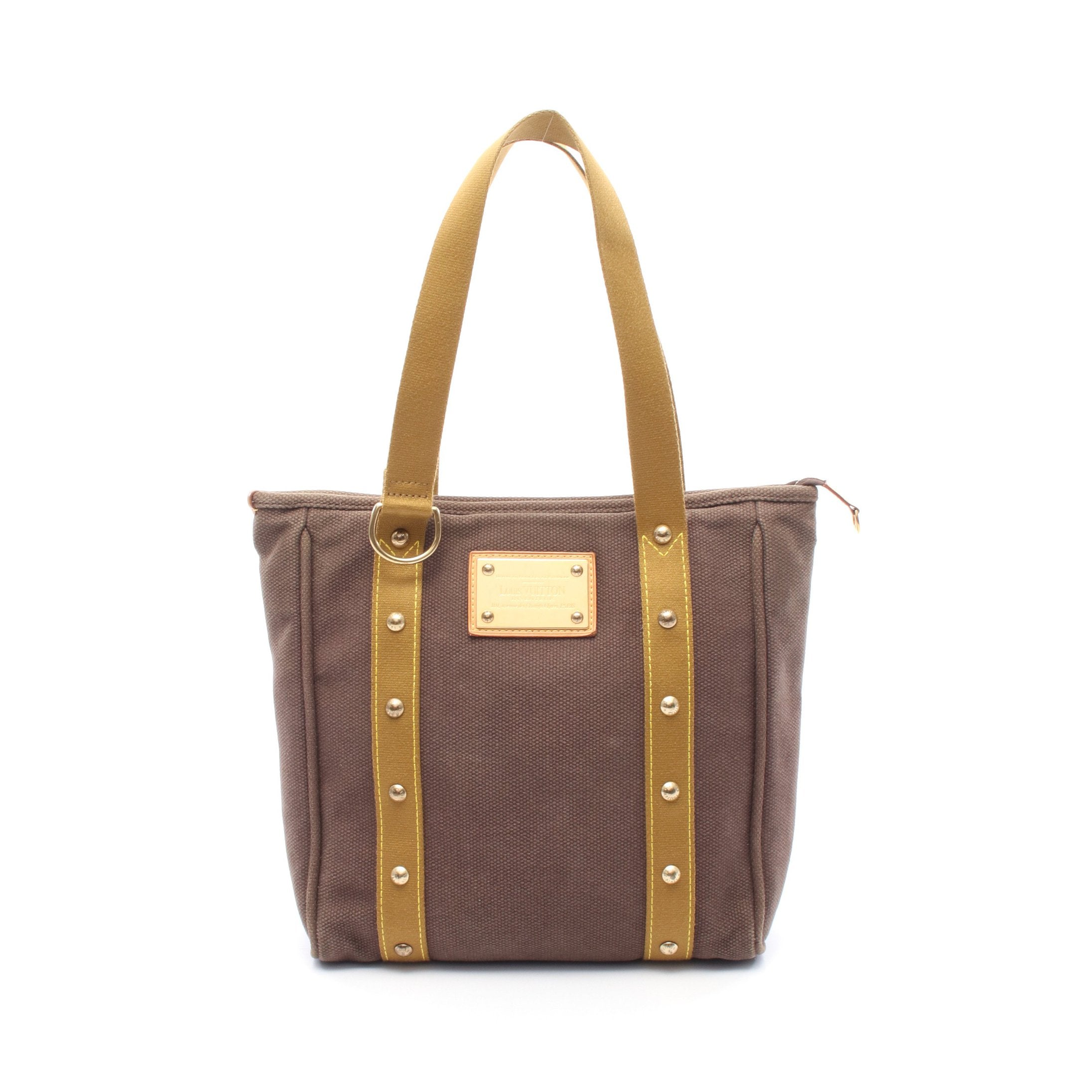 Louis Vuitton トートバッグ ダークブラウン カバMM
