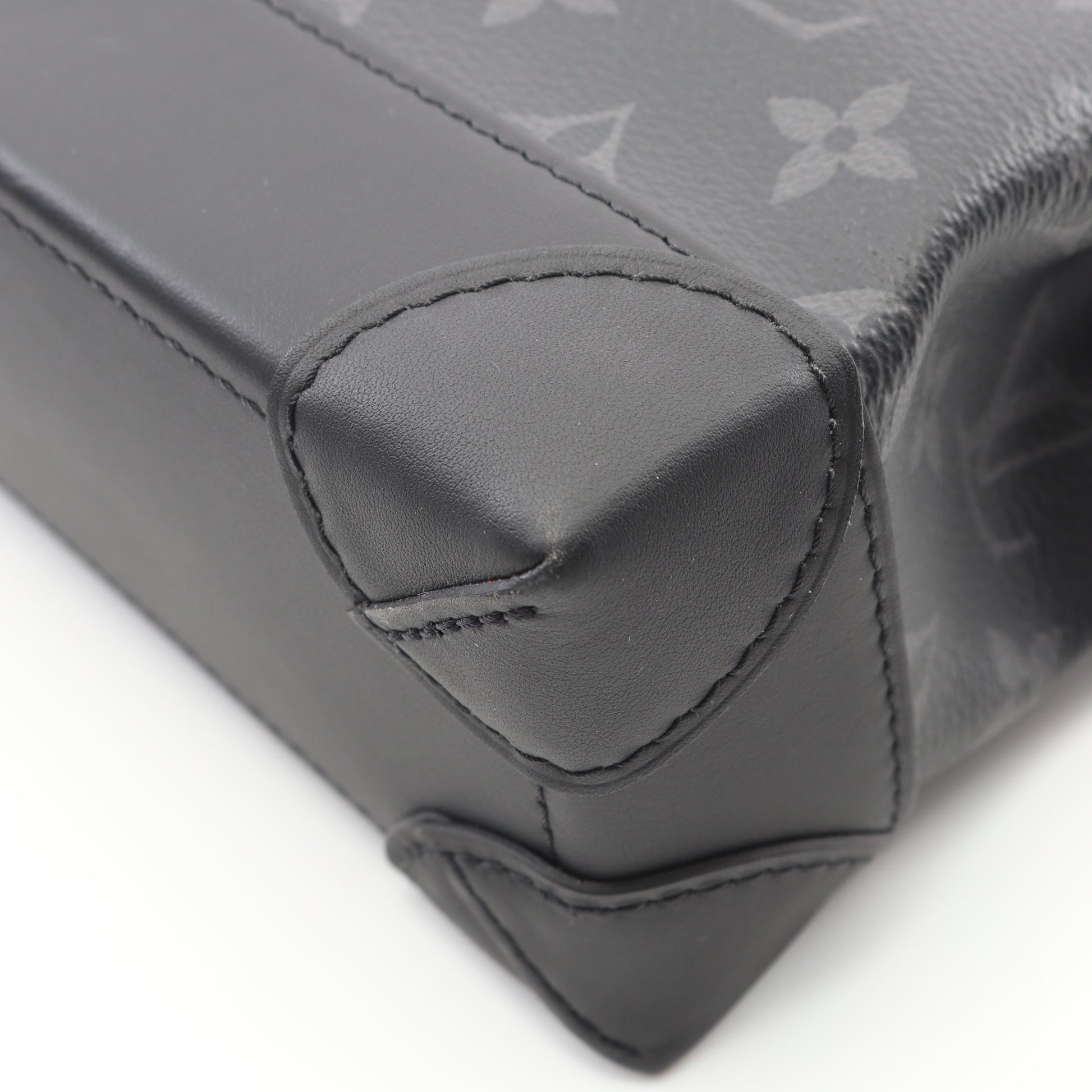 スティーマーPM モノグラムエクリプス ハンドバッグ PVC レザー ブラック 2WAY ルイヴィトン バッグ LOUIS VUITTON