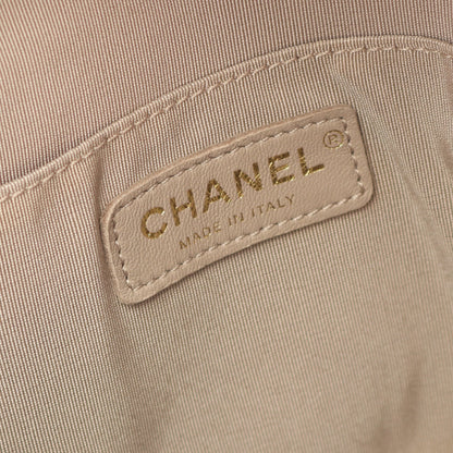 マトラッセ バックパック リュックサック ツイード レザー グレーベージュ ゴールド金具 シャネル バッグ CHANEL