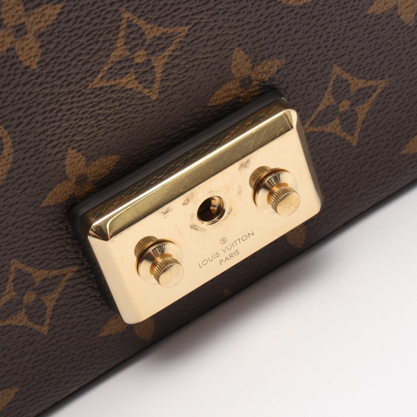 マルソー モノグラム キャラメル チェーンショルダーバッグ PVC レザー ブラウン ルイヴィトン バッグ LOUIS VUITTON