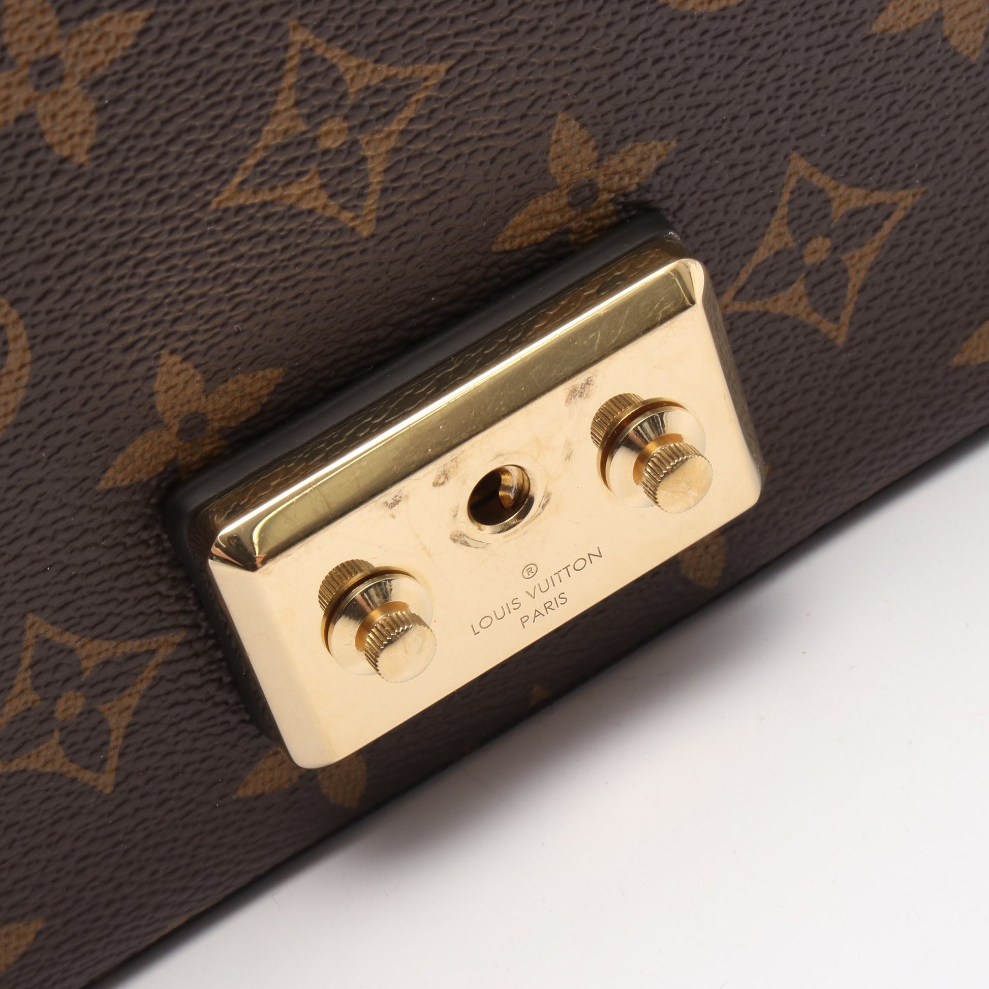 マルソー モノグラム キャラメル チェーンショルダーバッグ PVC レザー ブラウン ルイヴィトン バッグ LOUIS VUITTON