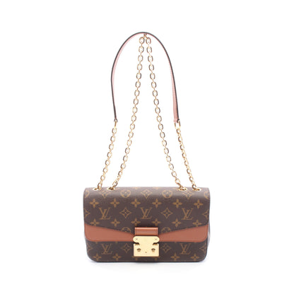 マルソー モノグラム キャラメル チェーンショルダーバッグ PVC レザー ブラウン ルイヴィトン バッグ LOUIS VUITTON
