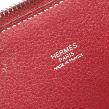 ボリード リラックス35 ルージュアッシュ ハンドバッグ トリヨンクレマンス ボルドー シルバー金具 T刻印 エルメス バッグ HERMES