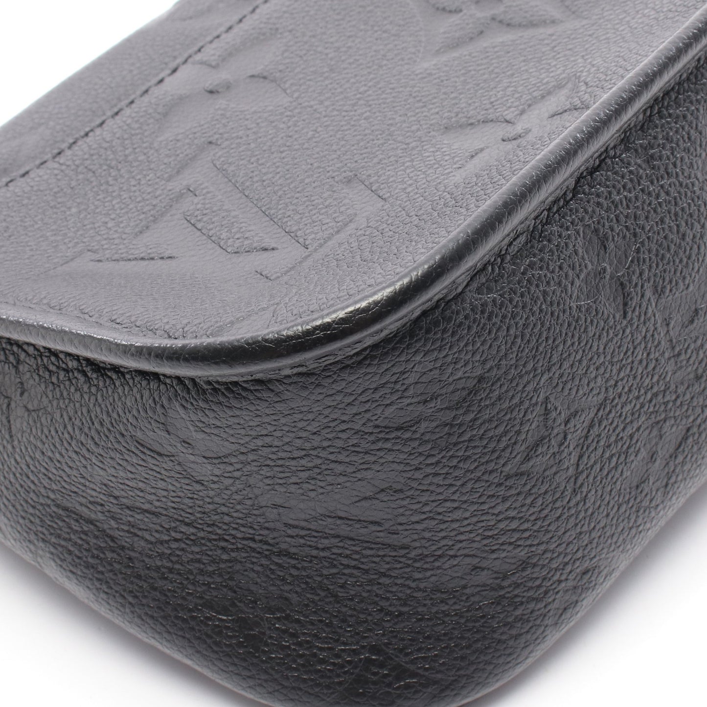 ディアヌ モノグラムアンプラント ノワール ハンドバッグ レザー ブラック 2WAY ルイヴィトン バッグ LOUIS VUITTON