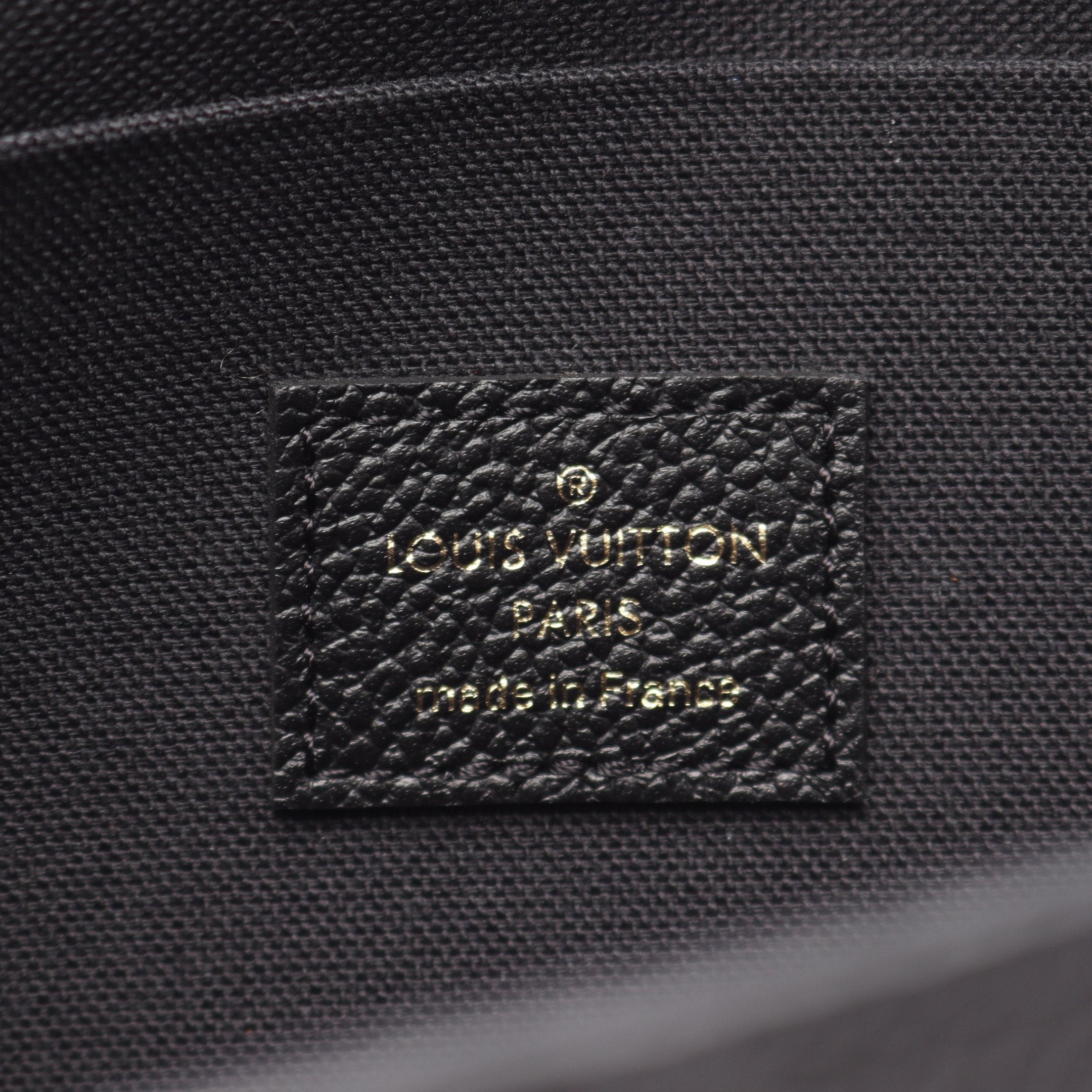 ポシェット フェリシー モノグラムアンプラント ノワール