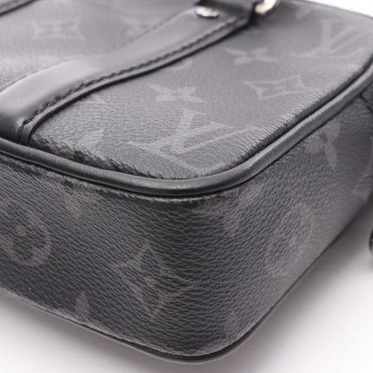ナノ PDV モノグラムエクリプス ハンドバッグ PVC レザー ブラック ルイヴィトン バッグ LOUIS VUITTON