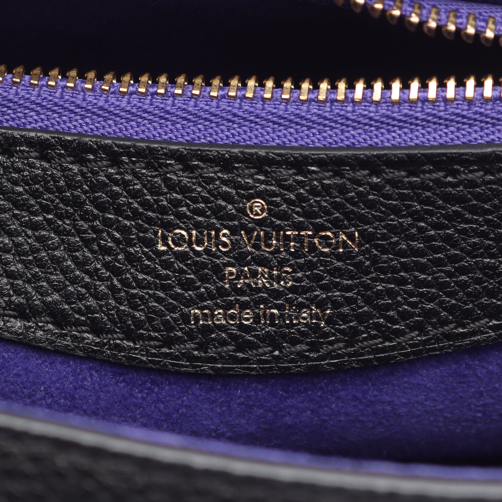 ディアヌ モノグラムアンプラント ノワール ハンドバッグ レザー ブラック 2WAY ルイヴィトン バッグ LOUIS VUITTON