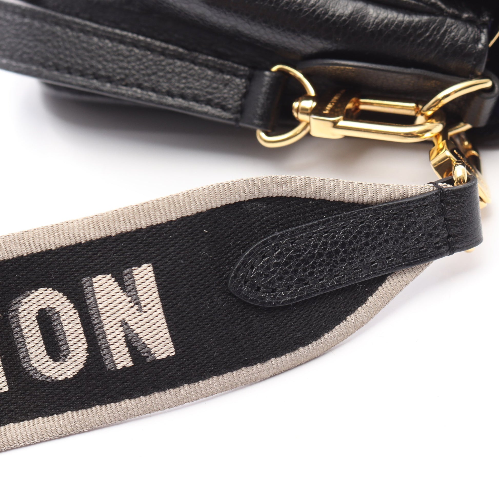 ディアヌ モノグラムアンプラント ノワール ハンドバッグ レザー ブラック 2WAY ルイヴィトン バッグ LOUIS VUITTON