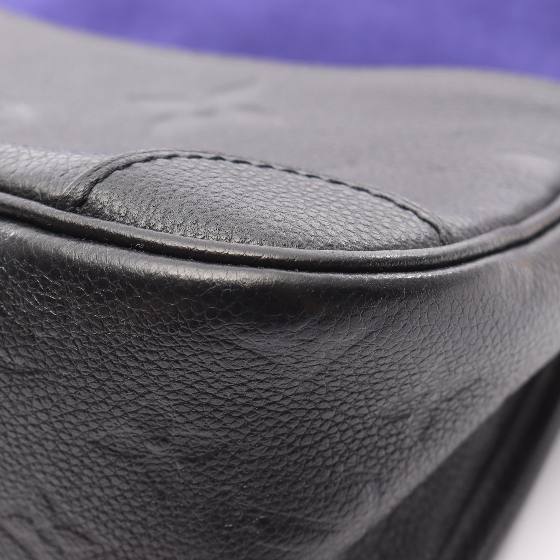 ディアヌ モノグラムアンプラント ノワール ハンドバッグ レザー ブラック 2WAY ルイヴィトン バッグ LOUIS VUITTON