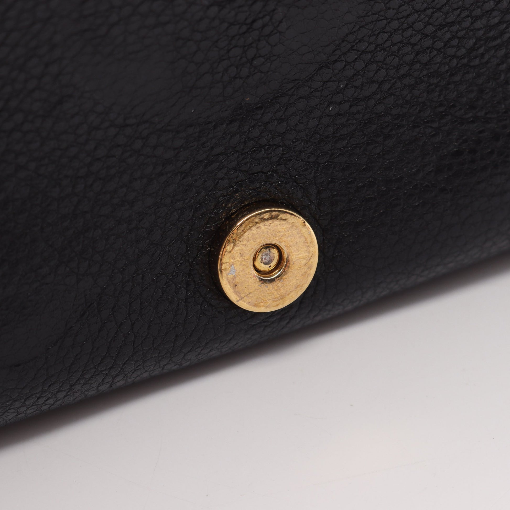 ディアヌ モノグラムアンプラント ノワール ハンドバッグ レザー ブラック 2WAY ルイヴィトン バッグ LOUIS VUITTON